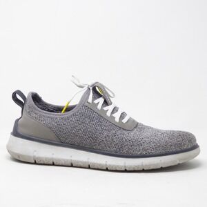 Cole Haan Mens Generation ZERØGRAND Stitchlite Sneakers Gray Knit C31492 Sz 10.5